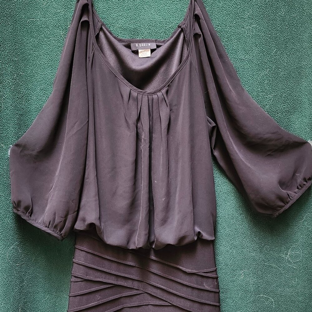 B Darling Classic Black Dress (L)